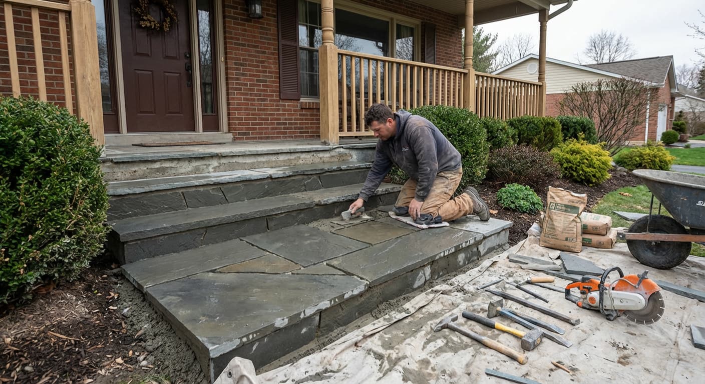Masonry Repair and Installation in NJ: Steps, Walkways, and More